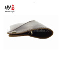 Nice handmade carry-on pu leather eyeglass pouch customized